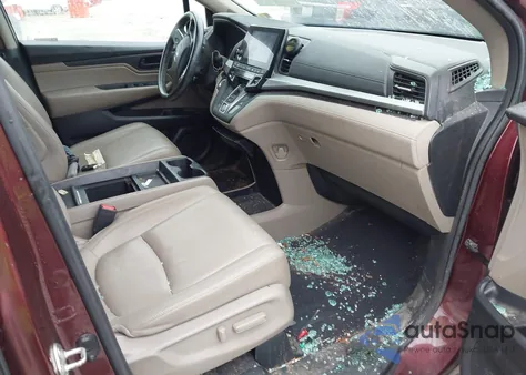 2019 Honda Odyssey Ex-L z USA, uszkodzony, nr VIN 5FNRL6H78KB020648